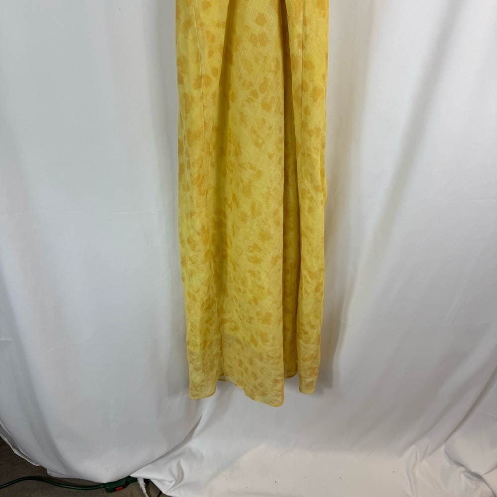 & Other Stories Yellow  Halter Maxi Dress size:L - Picture 10 of 14
